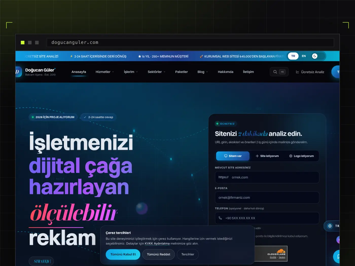 Danışmanlık markası için içerik platformu